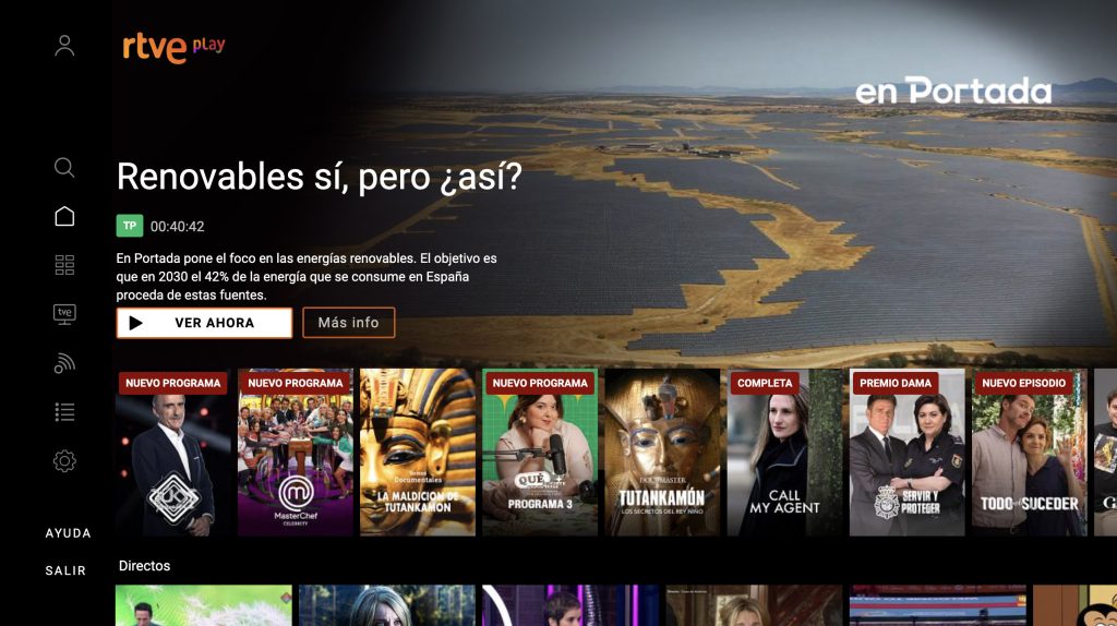 RTVE Play screenshot 1