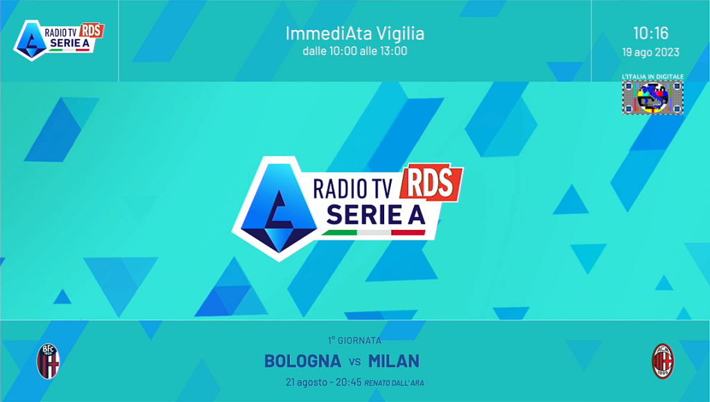 Radio TV Lega Serie A con RDS screenshot 1